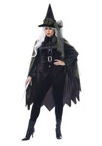 Homemade witch attire for plus size individuals